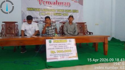 PENYALURAN BLT-DD BULAN JANUARI - MARET 2026